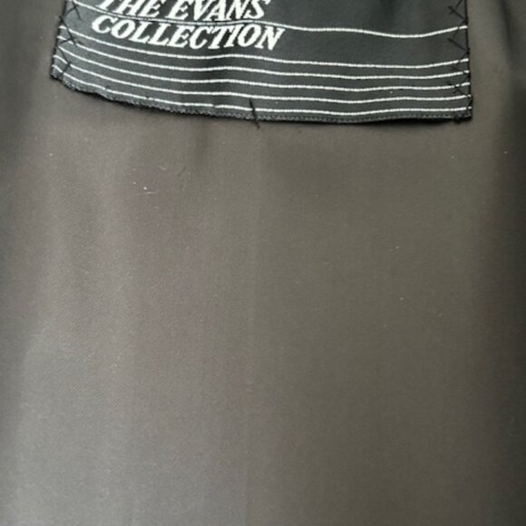 #vintagefur Black Diamond Mink Coat -- Full Length, Pre-Owned - Picture 7 of 7